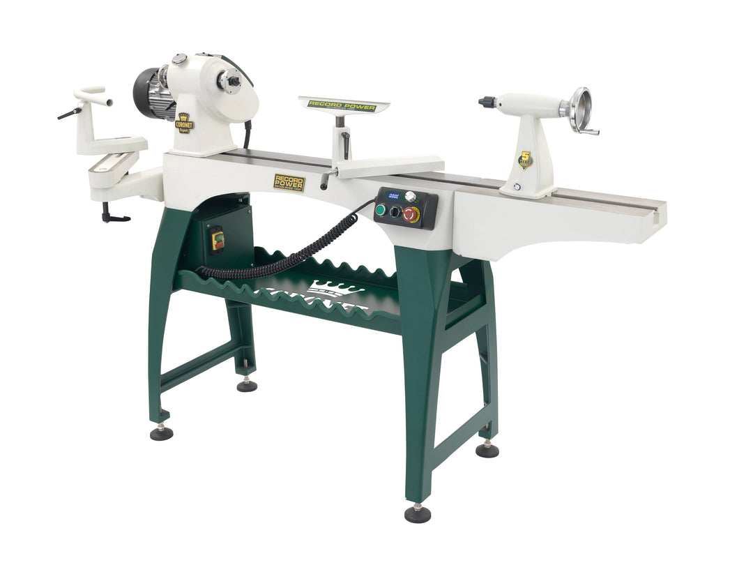 Regent equipado completo — outrigger, extensión y estante