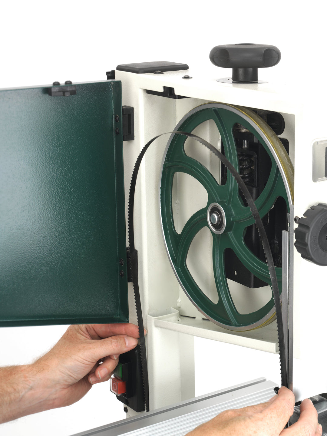 Aplicación con bisagra offset