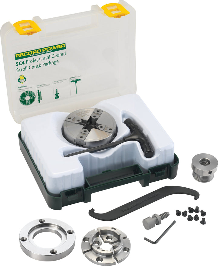 Plato SC4 con plato de cara 87 mm — embalaje