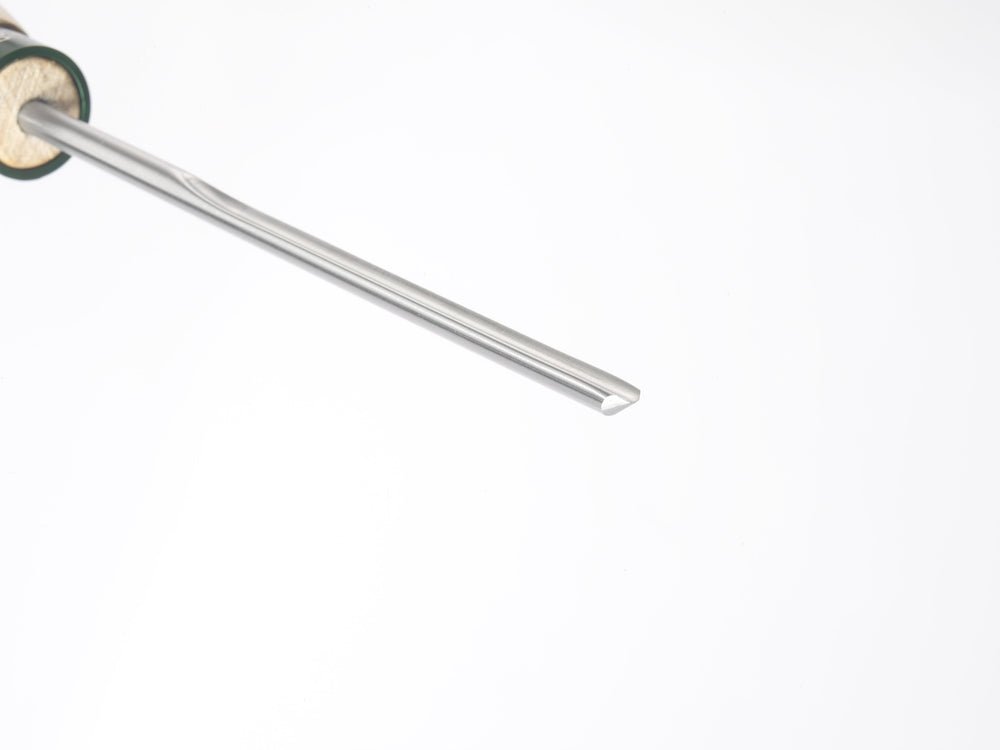 Spindle Gouge 103540 — detalle de la punta