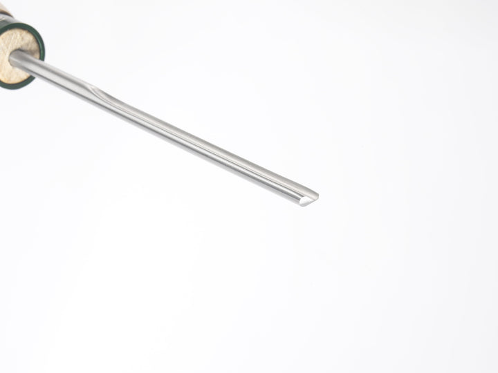 Spindle Gouge 103540 — detalle de la punta