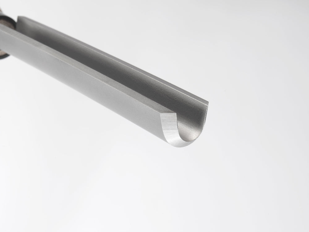 Gubia de desbaste 103510 — detalle de la punta