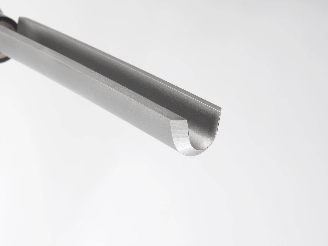 Gubia de desbaste 103510 — detalle de la punta