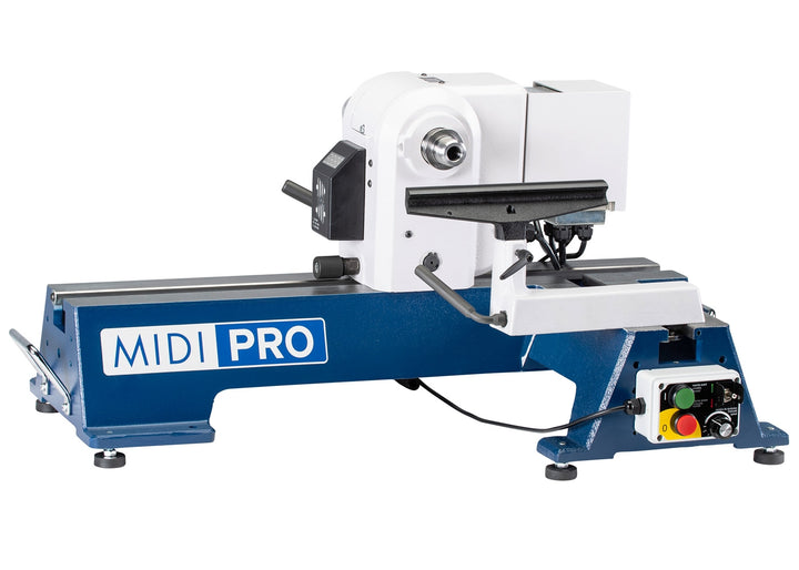 Torno Drechselmeister MIDI PRO con extensión de bancada