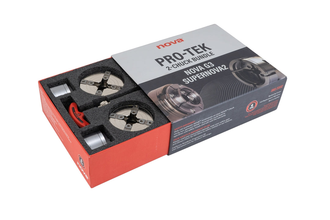 SET de 2 platos NOVA PRO-TEK SuperNOVA2 y G3 con garras