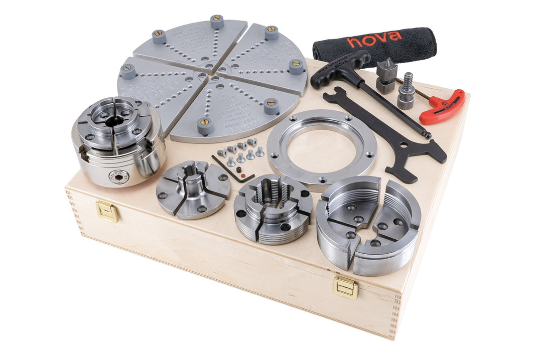 Plato de garras Teknatool SuperNOVA2 PRO-TEK SET DELUXE con maletín de madera