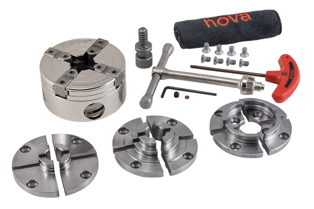 Plato NOVA G3 PRO-TEK SET con garras 50, 25 y Mini Step