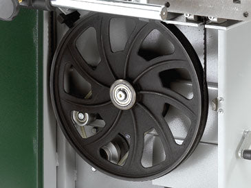 BS400 — ruedas de cinta de hierro fundido equilibradas
