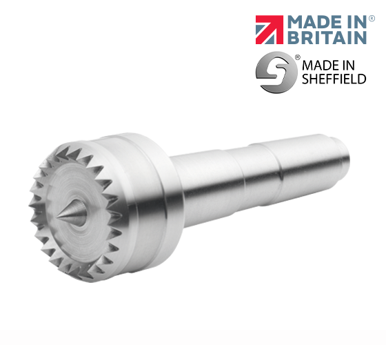 Coronet HawkÂ 32mm (1.25") Multi-Tooth Drive Centre, 2 Morse Taper