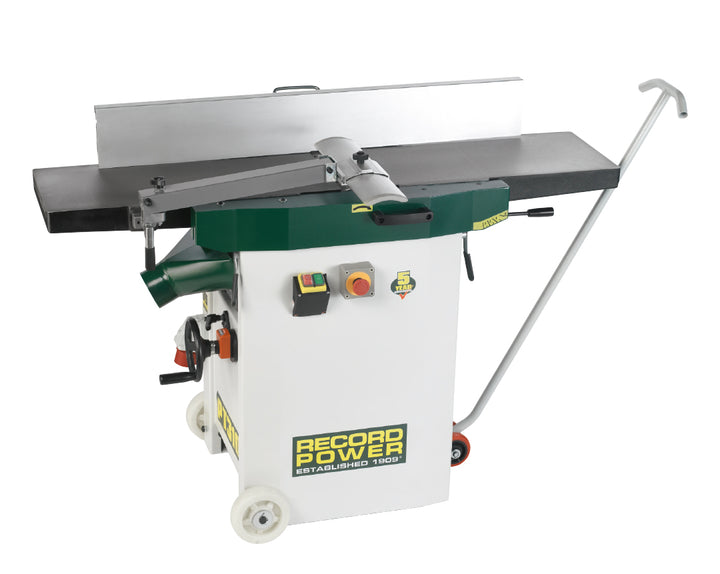 PT310 robusto  cepillo regrueso 230v con Spiral Cutter Block y kit de ruedas