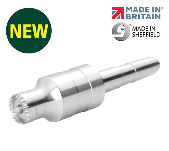 Coronet Falcon 22mm (7/8") Multi-Tooth Sprung Point Live Centre