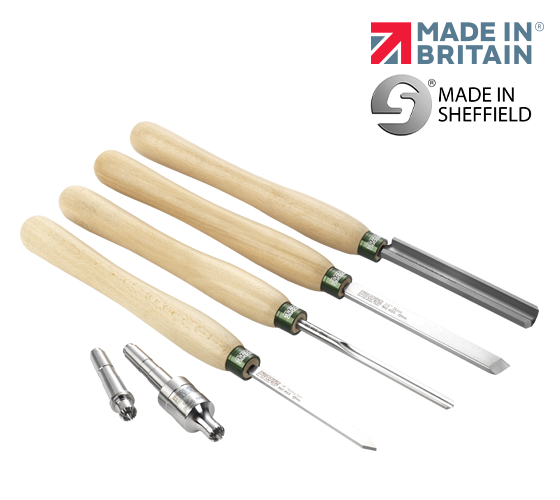 6 Piece ProComfort Spindle Turning Tool Set
